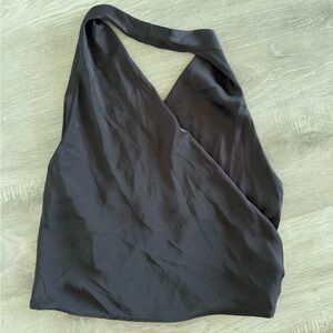 Zara Elegant Black Women's Halter Top